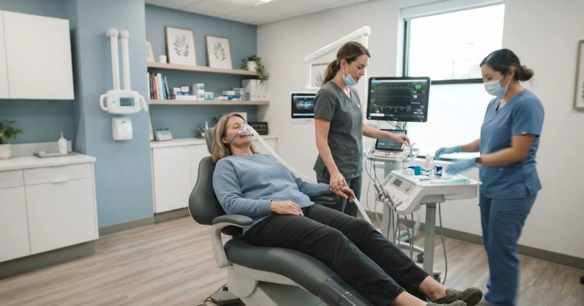 Sedation dentistry for dental implant anxiety